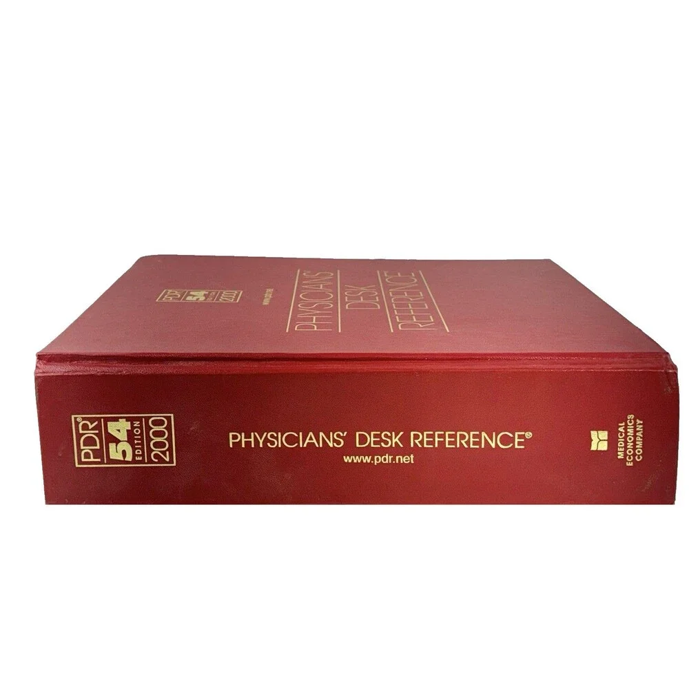 Physician Desk Reference Vintage 2000 Medical Economics Company Hardback